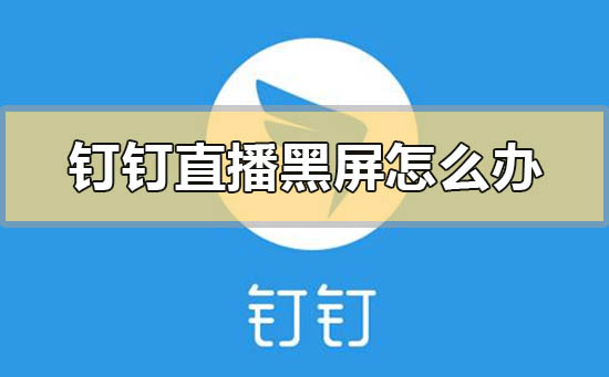 钉钉直播黑屏怎么办-钉钉直播黑屏的解决方法-欧欧colo教程网