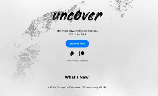 unc0ver发布8.0.1版本增加iOS/iPadOS 14.6~14.8越狱功能-欧欧colo教程网