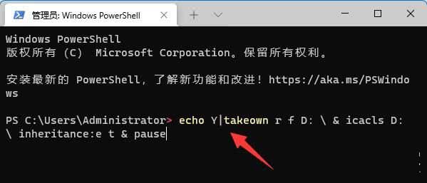 win11系统无法访问D盘