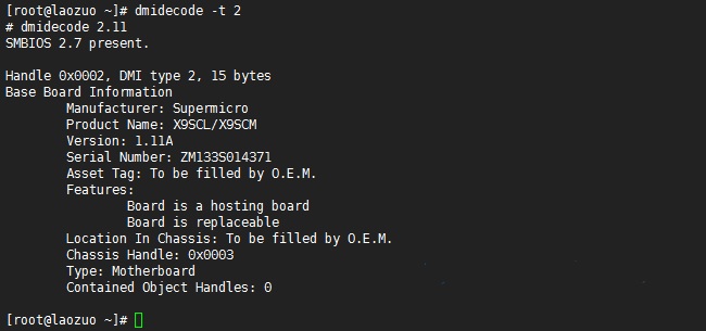 使用dmidecode获取Linux服务器硬件信息的方法详解-欧欧colo教程网