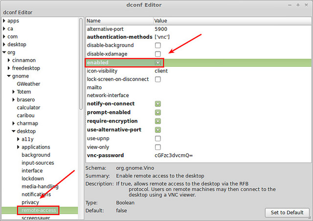 如何在Linux Mint Cinnamon通过vino-server启用桌面共享-欧欧colo教程网