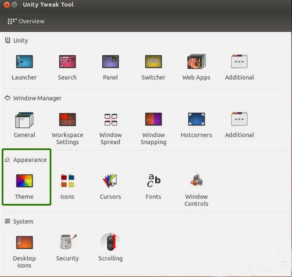 ubuntu安装mac os x主题步骤：ubuntu14.04安装mac os x主题1
